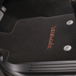 Predpražniki, standardni Spredaj in zadaj, črni